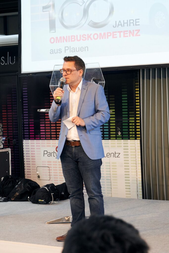 Moderation Gerd Edler MAN BMC Plauen