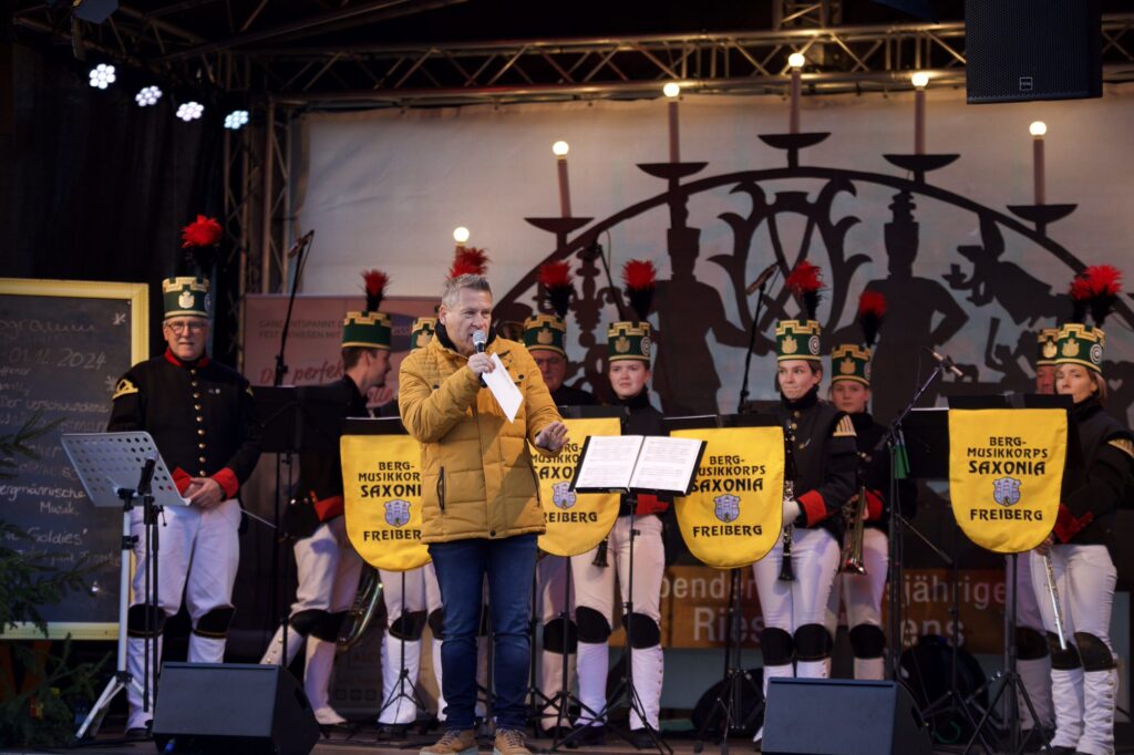 Event Moderator Gerd Edler bei Großveranstaltungen