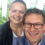 Gerd Edler beim Empfang von Christina Schwanitz 2 Gerd Edler Christina Schwanitz moderation